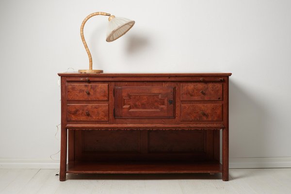 Swedish Modern Sideboard in Pine by Erik Alström, 1920s-MJF-1750872