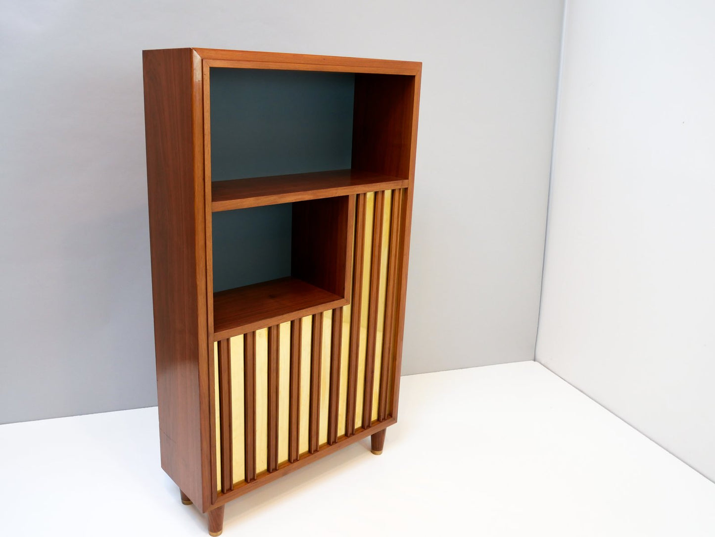 Swedish Modern Sideboard with Relief Front, 1940s