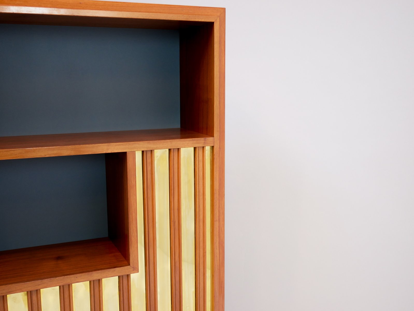 Swedish Modern Sideboard with Relief Front, 1940s