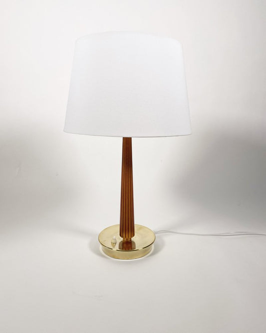 Swedish Modern Table Lamp attributed to Hans Bergström for Asea, 1950s