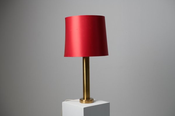 Swedish Modern Table Lamp in Brass, 1890s-MJF-1768084