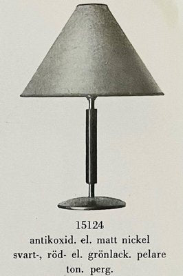 Swedish Modern Table Lamps attributed to Böhlmarks, 1930s, Set of 2-FM-1739971