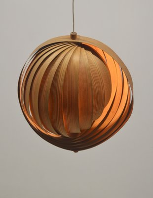 Swedish Moon Ceiling Lamp attributed to Hans-Agne Jakobsson for Markaryd, 1960s-VCR-2043269