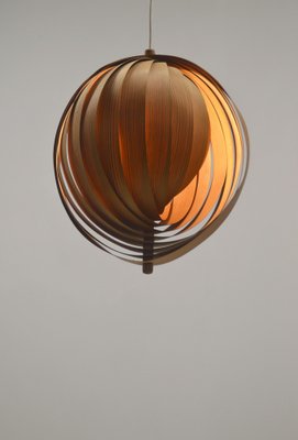 Swedish Moon Ceiling Lamp attributed to Hans-Agne Jakobsson for Markaryd, 1960s-VCR-2043269