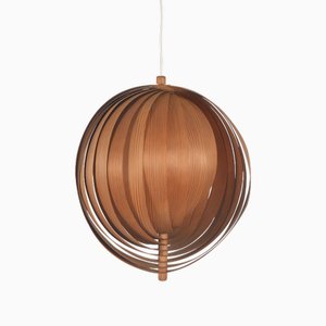 Swedish Moon Ceiling Lamp attributed to Hans-Agne Jakobsson for Markaryd, 1960s-VCR-2043269