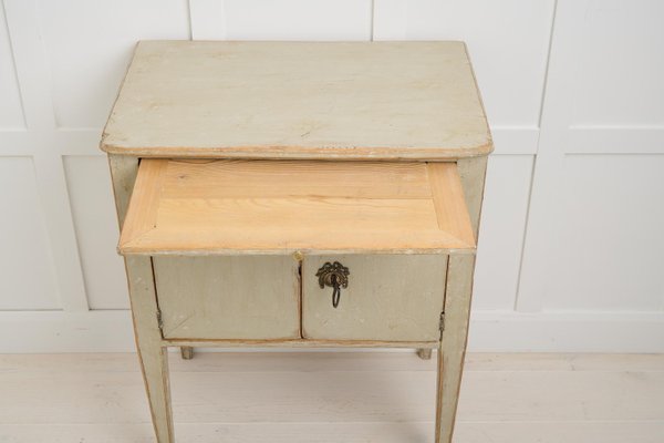 Swedish Nightstand with Drawers and Doors-MJF-2026634