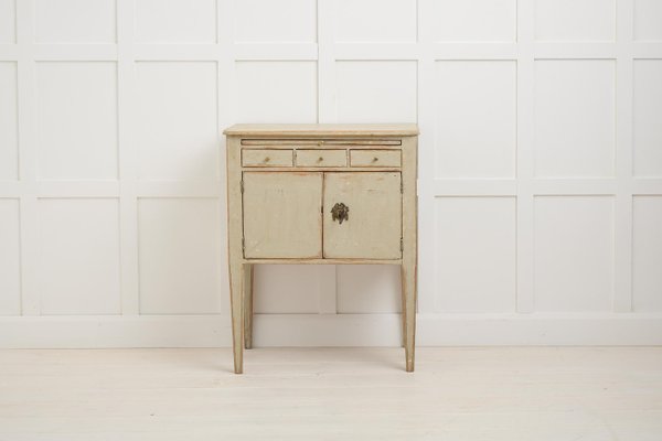 Swedish Nightstand with Drawers and Doors-MJF-2026634