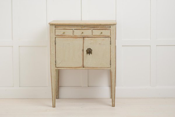 Swedish Nightstand with Drawers and Doors-MJF-2026634