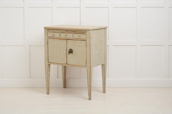 Swedish Nightstand with Drawers and Doors-MJF-2026634