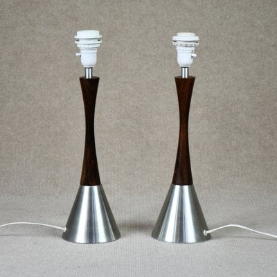 Swedish Nr B-06 Table Lamps by Berndt Nordstedt for Bergboms, 1960s, Set of 2-RNM-1727634