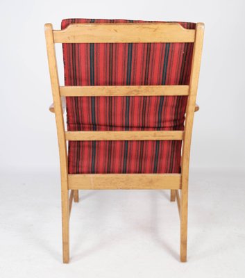 Swedish Oak Armchair from Bjärnums Furniture, 1960s-UY-999227