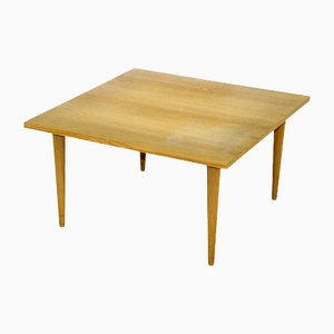 Swedish Oak Coffee Table, 1960s-GEK-1118624