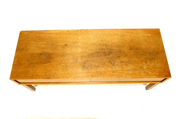 Swedish Oak Console by Marian Gabrinski for Ikea, 1960s-GEK-1118521