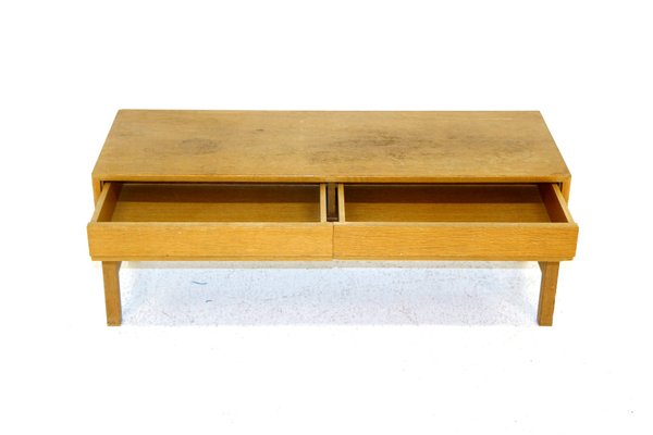 Swedish Oak Console by Marian Gabrinski for Ikea, 1960s-GEK-1118521