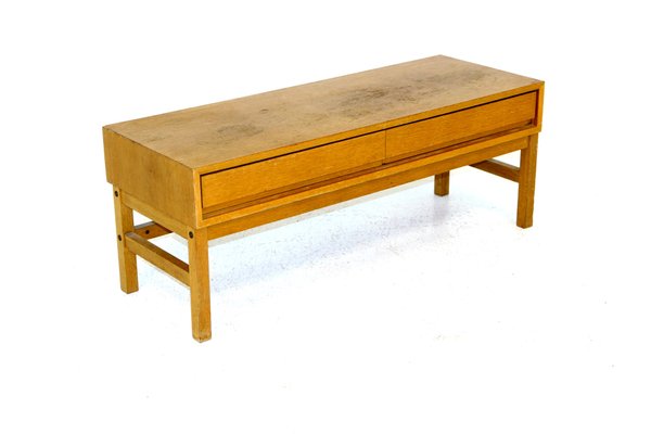 Swedish Oak Console by Marian Gabrinski for Ikea, 1960s-GEK-1118521