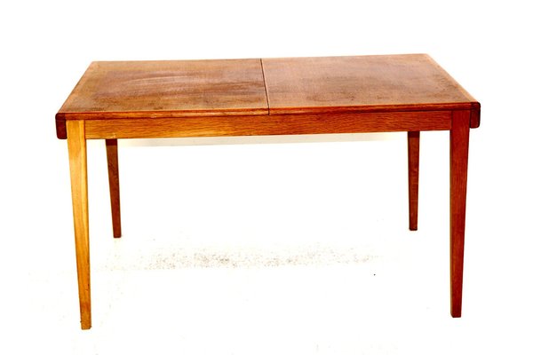 Swedish Oak Dining Table, 1960-GEK-1283407