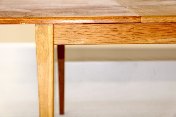 Swedish Oak Dining Table, 1960-GEK-1283407