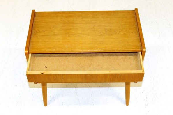 Swedish Oak Nightstand, 1960s-GEK-767840