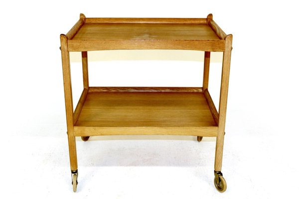 Swedish Oak Trolley, 1960s-GEK-741413