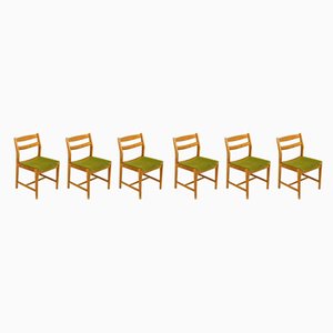 Swedish Oak Ulvö Chairs by Eric Wørtz for Ikea, 1960s, Set of 6-GEK-1118517