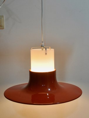 Swedish Orange and White Lamp from Aneta Vaxjo-ROJ-1312048