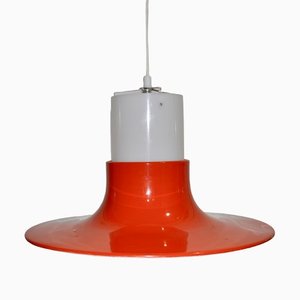 Swedish Orange and White Lamp from Aneta Vaxjo-ROJ-1312048