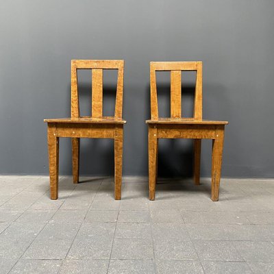 Swedish Painted Side Chairs, 1930s, Set of 2-NPL-770029