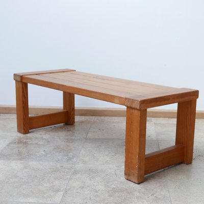 Swedish Pine Bench from Glasmäster, 1960s-JRP-844605