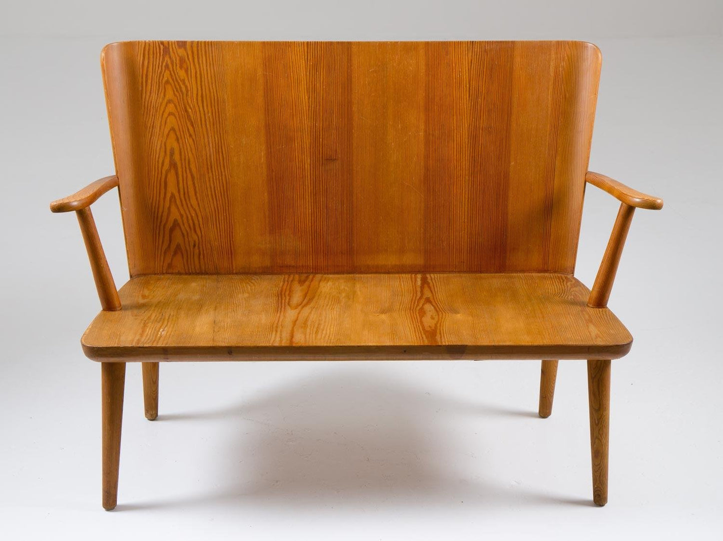 Swedish Pine Sofa by Göran Malmvall for Svensk Fur