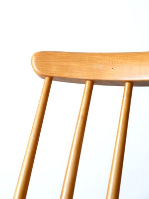 Swedish Pinnstol Chair in Teak and Beech, 1960s-QWP-2035523