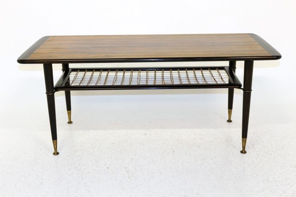 Swedish Rosewood Coffee Table, 1950s-GEK-807315