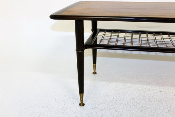 Swedish Rosewood Coffee Table, 1950s-GEK-807315