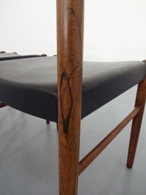 Swedish Rosewood Side Chairs by Carl Ekström for Albin Johansson & Söner, 1960s, Set of 3-RDW-561623