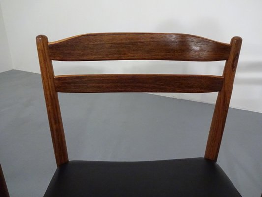 Swedish Rosewood Side Chairs by Carl Ekström for Albin Johansson & Söner, 1960s, Set of 3-RDW-561623