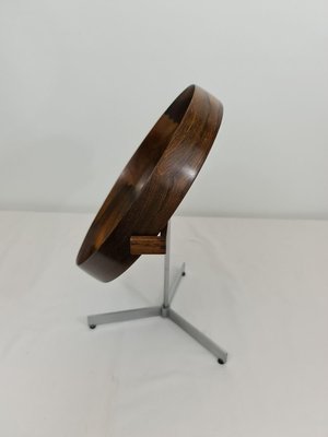 Swedish Rosewood Table Mirror by Uno & Östen Kristiansson for Luxus, Circa 1960-DOA-894165