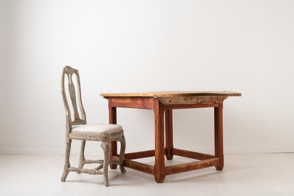 Swedish Rustic Baroque Centre Table, Late 1700s-MJF-931207