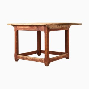 Swedish Rustic Baroque Centre Table, Late 1700s-MJF-931207