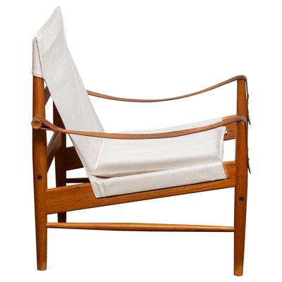 Swedish Safari Lounge Chair by Hans Olsen for Viska Möbler, 1960s-JE-889367