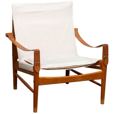 Swedish Safari Lounge Chair by Hans Olsen for Viska Möbler, 1960s-JE-889367