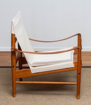 Swedish Safari Lounge Chair by Hans Olsen for Viska Möbler, 1960s-JE-889367