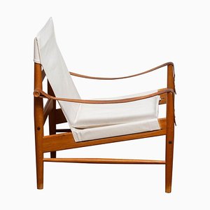 Swedish Safari Lounge Chair by Hans Olsen for Viska Möbler, 1960s-JE-889367