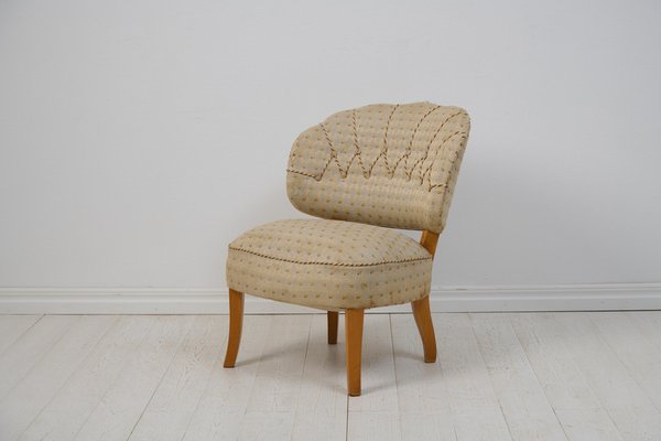 Swedish Scandinavian Modern Model Gamla Berlin Armchair by Carl Malmsten, 1940s-MJF-1791270