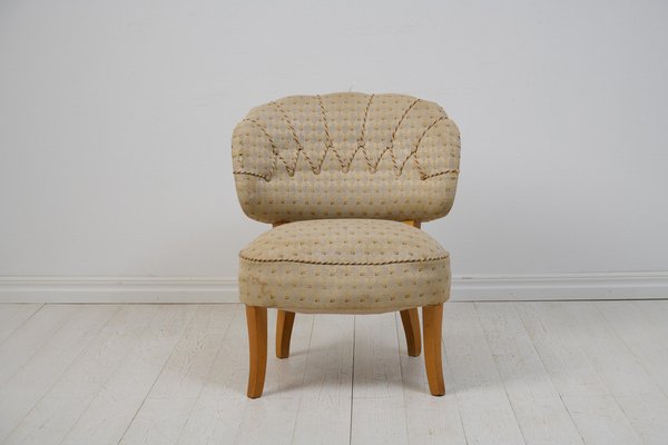 Swedish Scandinavian Modern Model Gamla Berlin Armchair by Carl Malmsten, 1940s-MJF-1791270