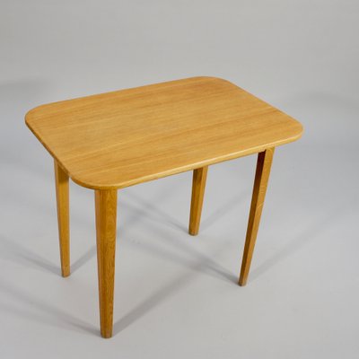 Swedish Side Table in Birch by Carl Malmsten, 1940s-SGX-1235764