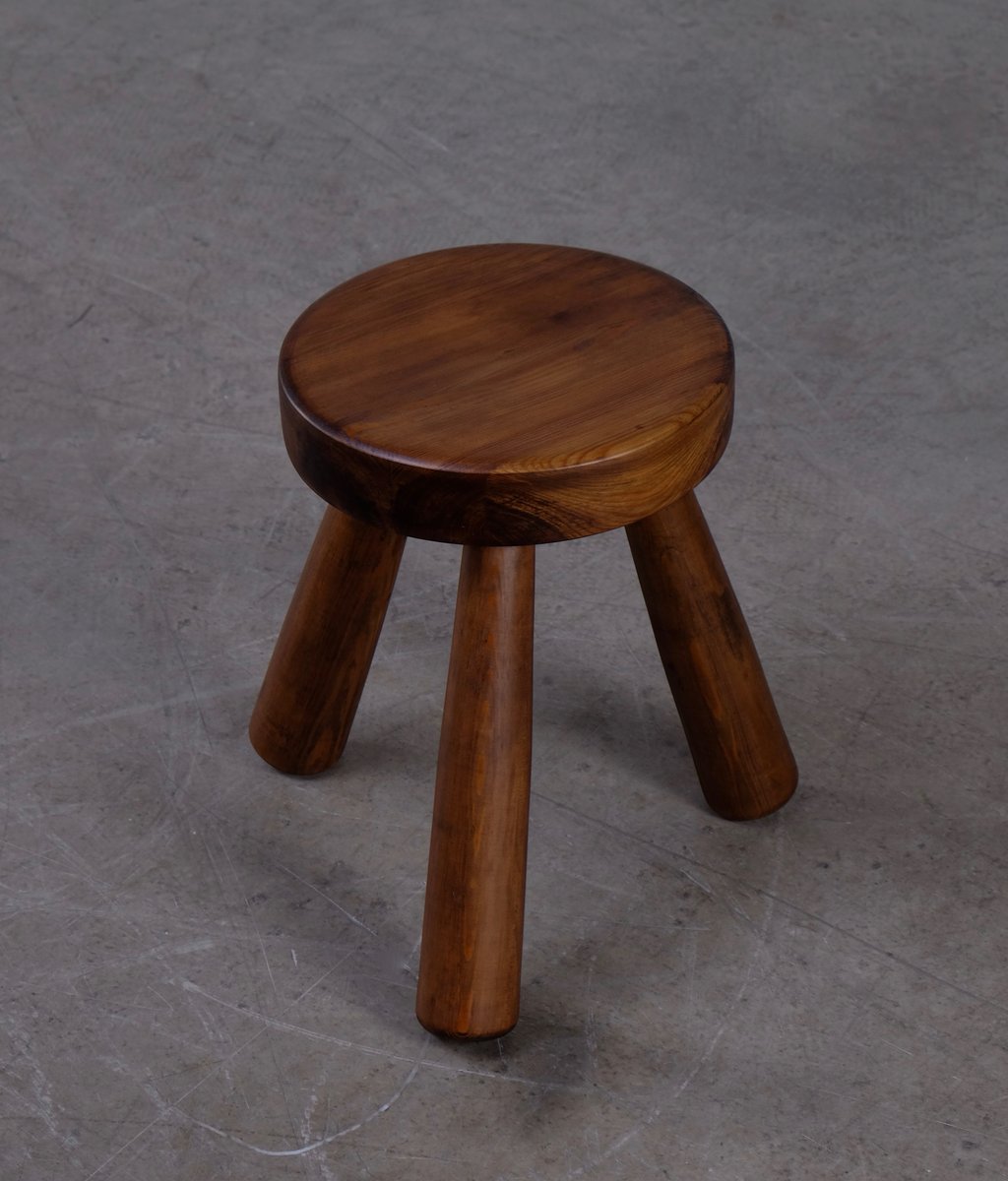 Swedish Stool by Ingvar Hildingsson, 1970s