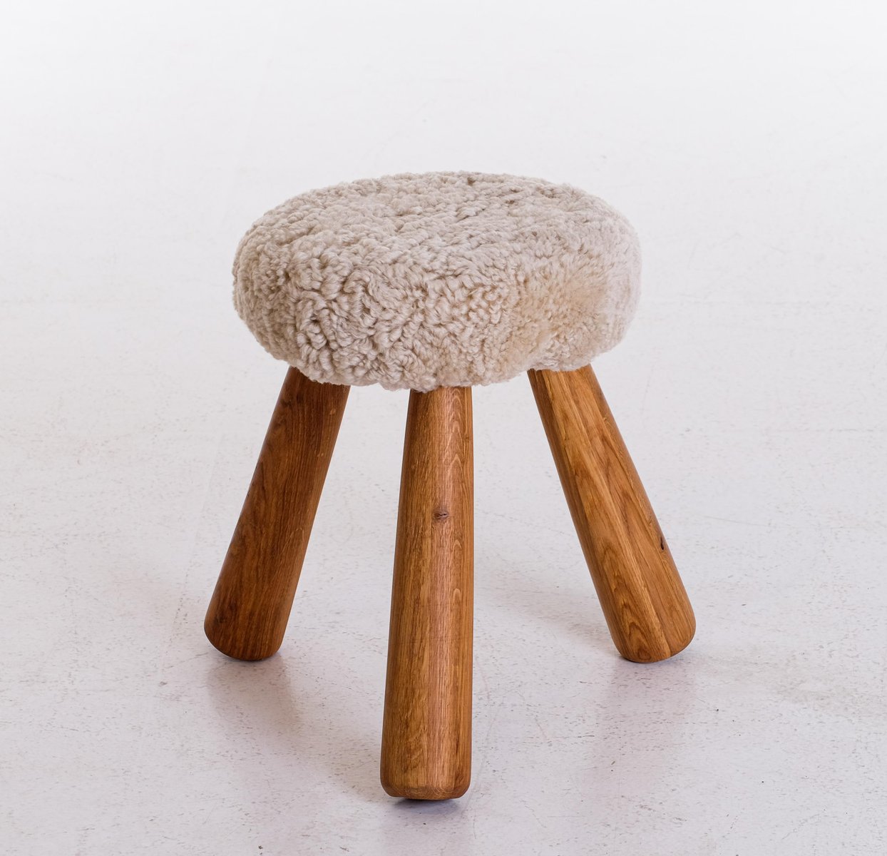 Swedish Stool by Ingvar Hildingsson, 1970s