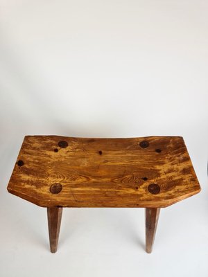 Swedish Stool in Lacquered Pine, 1970s-UYK-806804