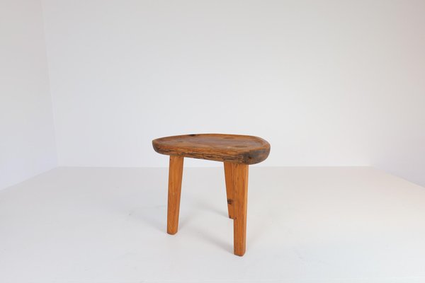 Swedish Stool in Pine, 1960s-UYK-968358