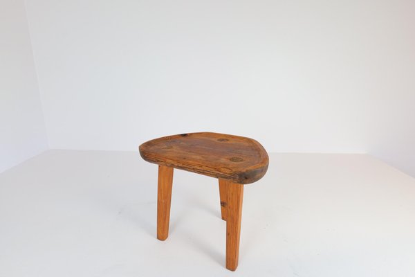 Swedish Stool in Pine, 1960s-UYK-968358