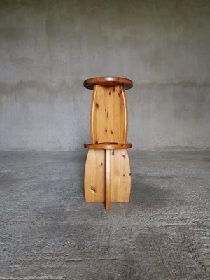 Swedish Stool in Pine, 1960s-XDA-1650114